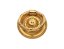 Nábytková knopka Klasicismus priemer 24mm s poťahom 24k zlata