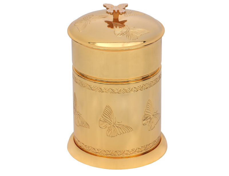 BUTTERFLY - Povrchová úprava - 006  saten silver ("nerez")