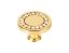 Nábytková knopka Dore Swarovski priemer 30mm s poťahom 24k zlata