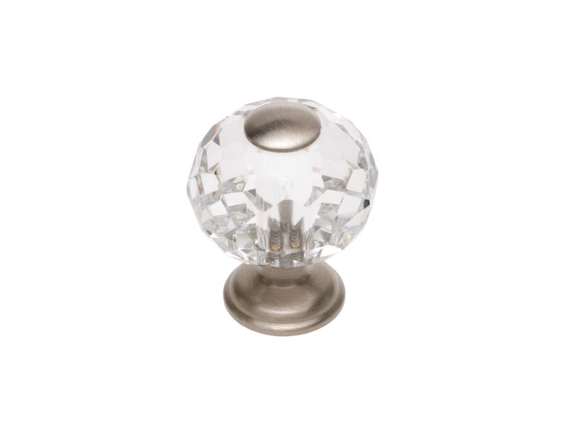Komodová knopka Bebek s čírym kryštálom