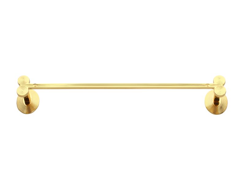 Tyč na uterák  Bubble s poťahom 24k zlata