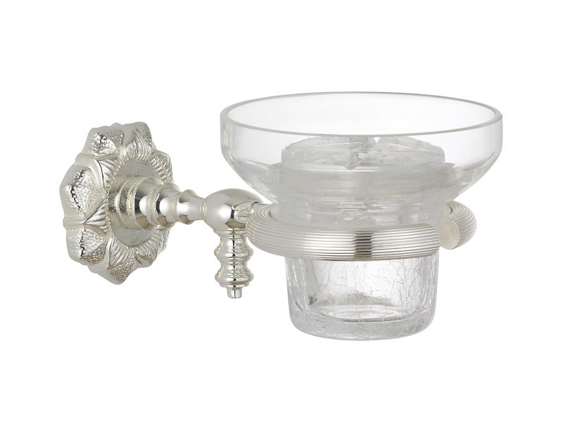 Miska na mydlo Rustik so strieborným poťahom