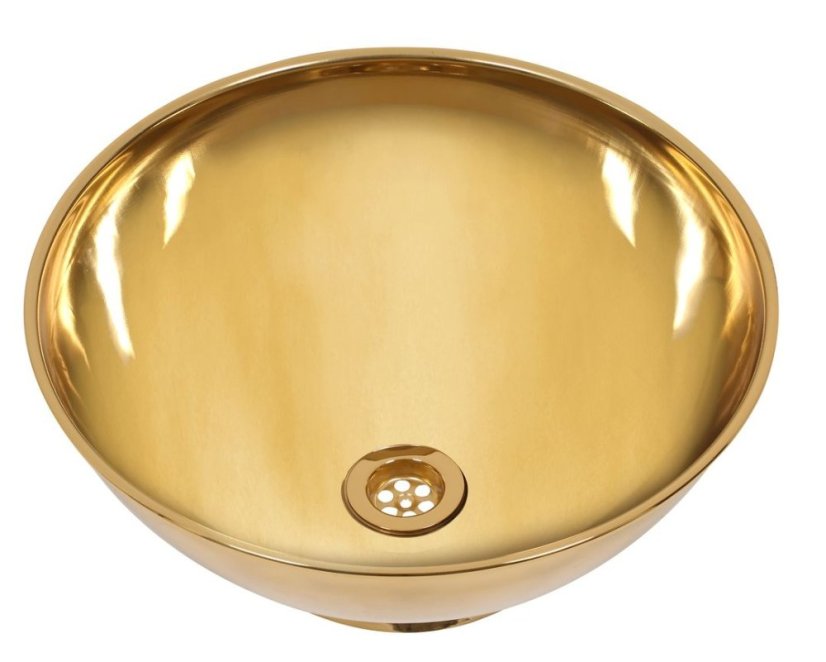 Umyvadlo celomosazné volně stojící Gusto GOLD