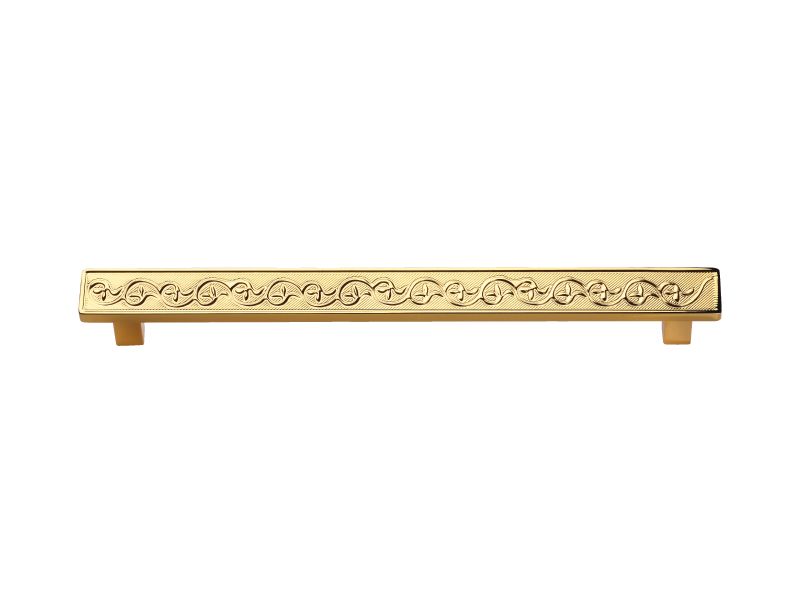 Nábytkové úchytky Nakis 160mm s poťahom 24k zlata