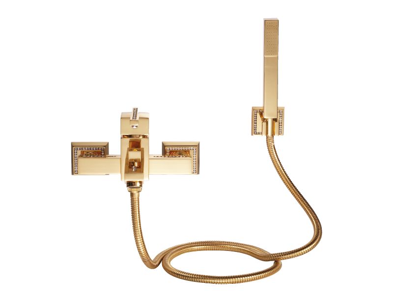 Vanová batéria  Mimoza s poťahom 24k zlata