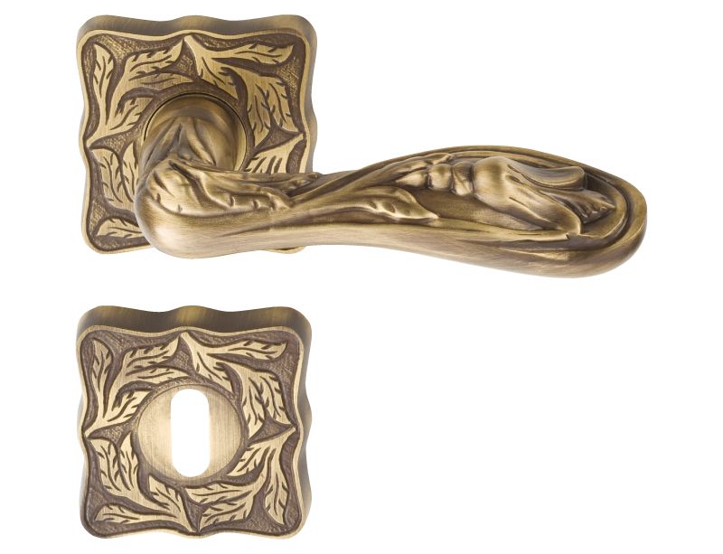 Dverová kľučka Lalezar čtvercová rozeta