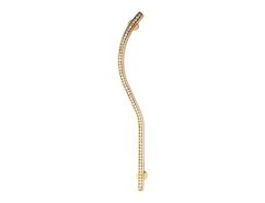 Nábytkové úchytky Diva 160mm s poťahom 24k zlata