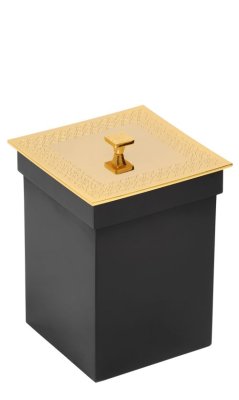 Kúpeľňový kôš  Frame s poťahom 24k zlata