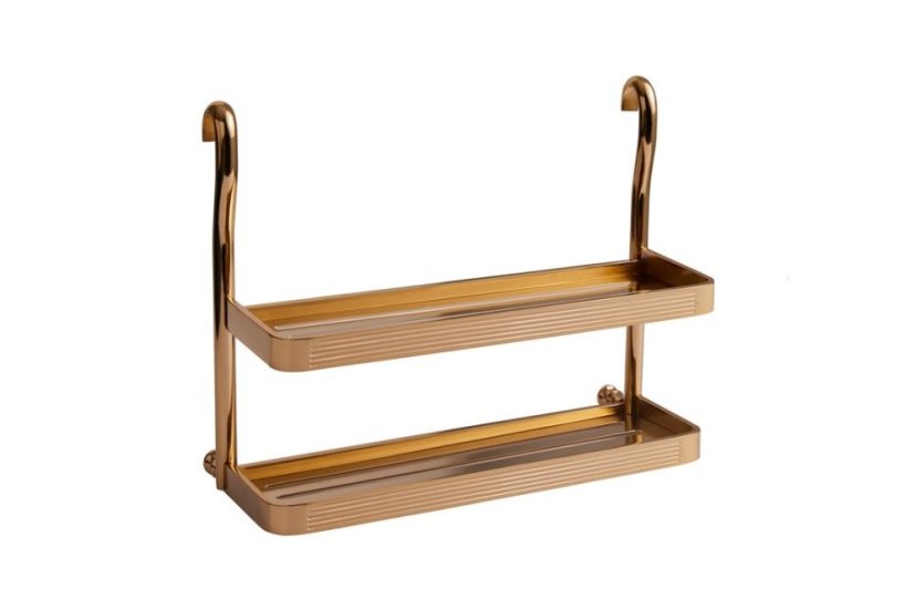 Závesná polica Antik DVOJITÁ