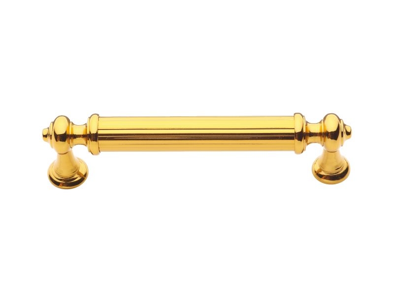 Nábytková úchytka Antik 160mm s poťahom 24k zlata