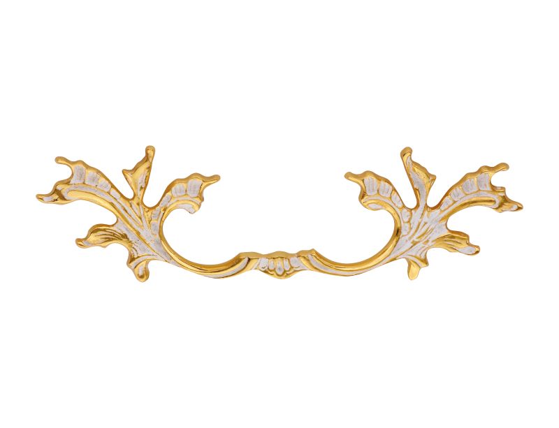 Nábytková úchytka Valentina 128mm s potahem 24k zlata